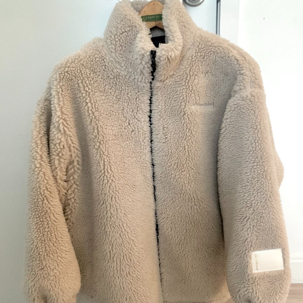 Ann Andelman Tan Teddy Jacket